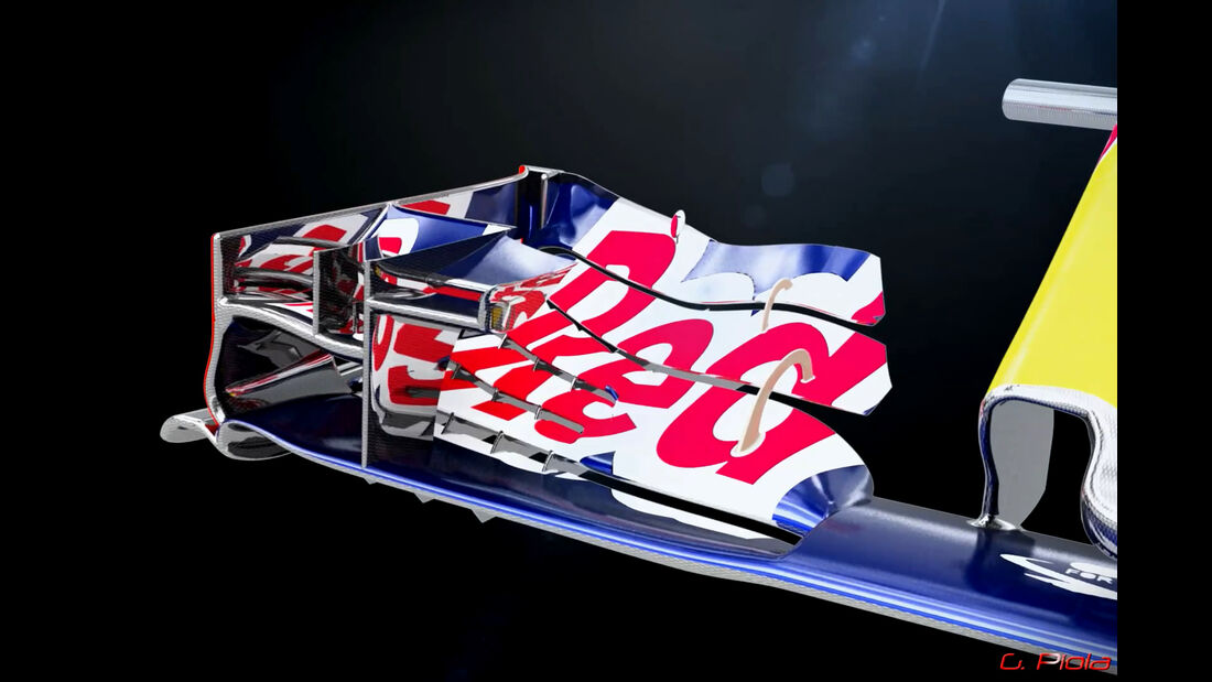 F1 Technik - Red Bull RB11 - Nase - Piola Animation - 2015