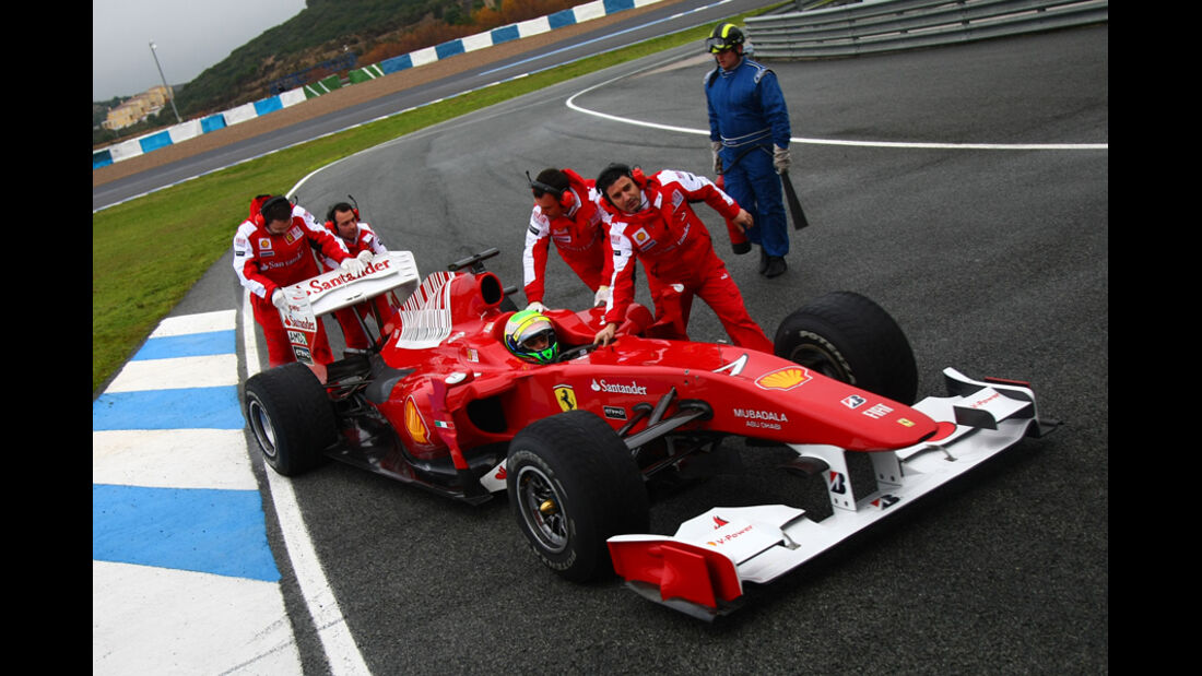F1-Test 2010 Massa