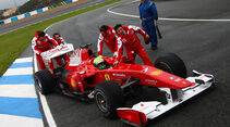 F1-Test 2010 Massa