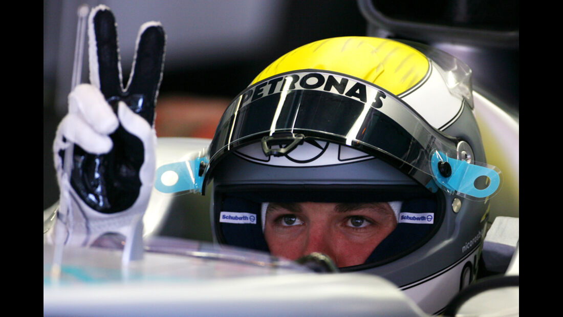 F1-Test 2010 Rosberg