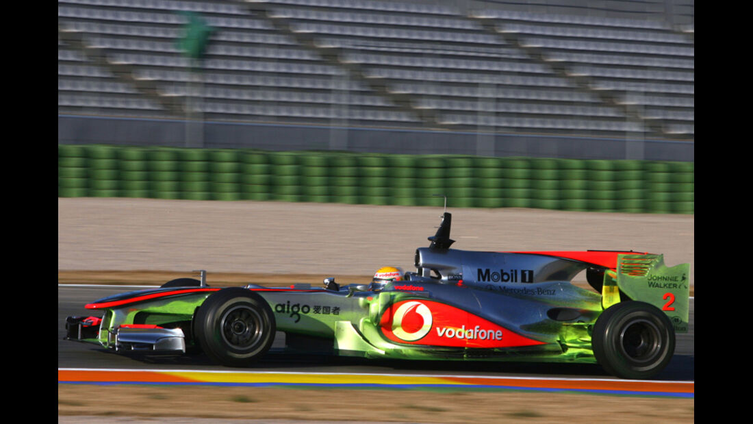 F1-Test McLaren 2010