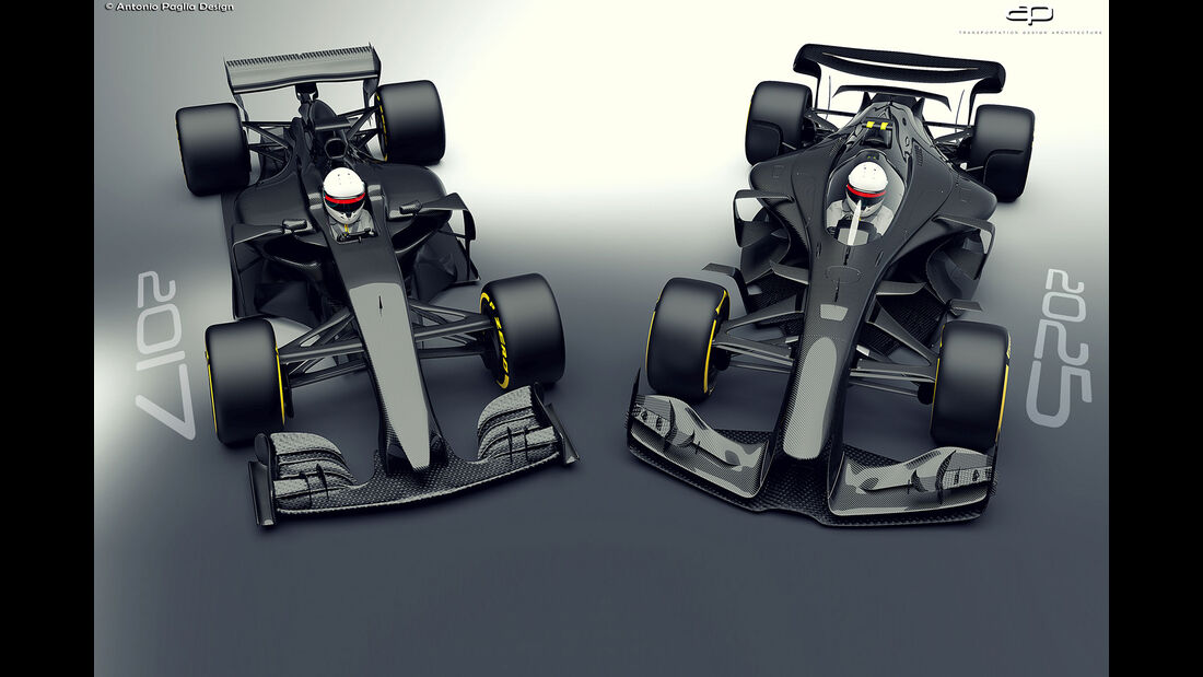 F1 Vision Concept 2025 - Motorsport - Cockpit-Kanzel - Grafikdesigner