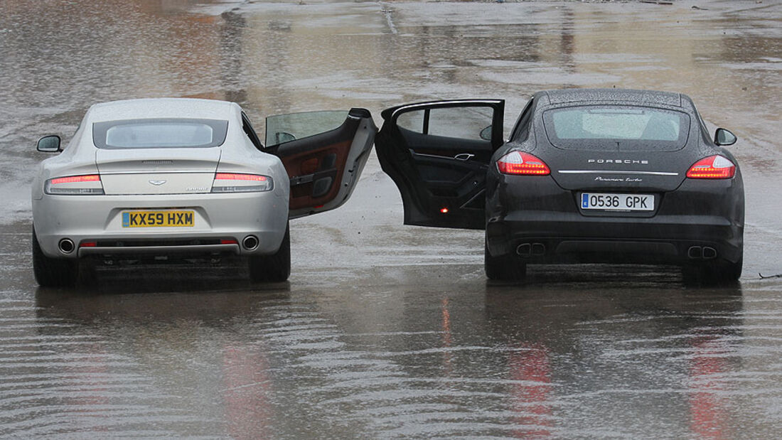 FB Aston Martin Rapide und Porsche Panamera