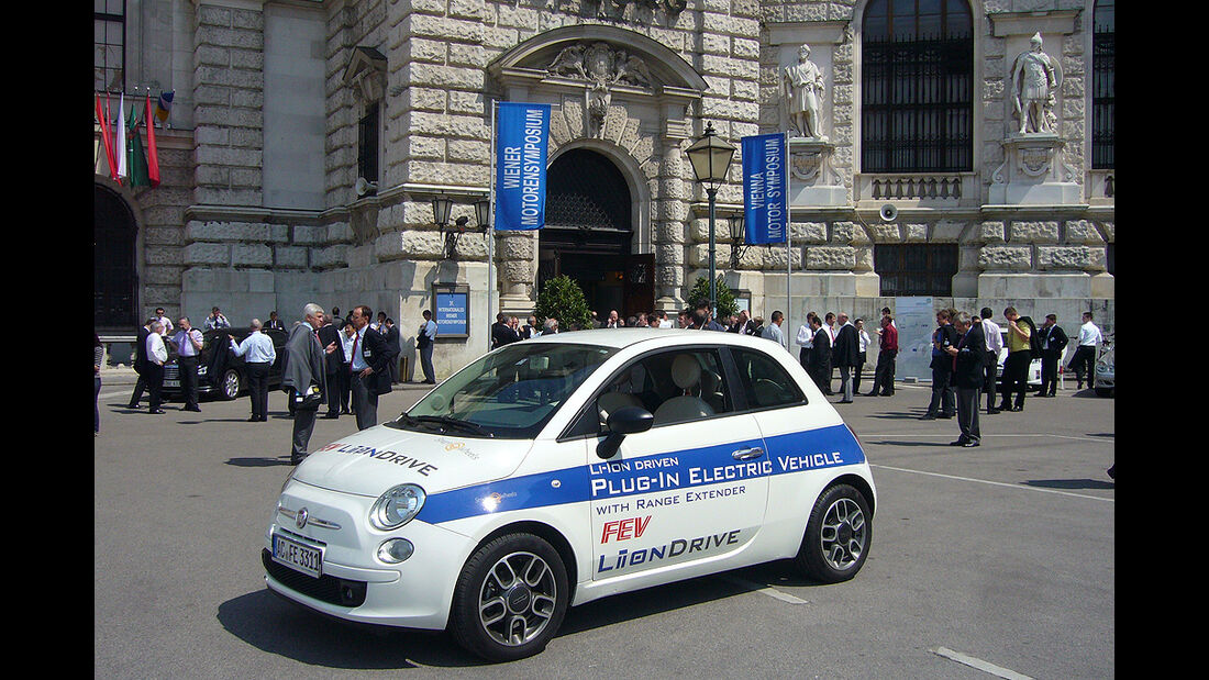 FEV Liion, Elektroauto, Fiat 500 Electric