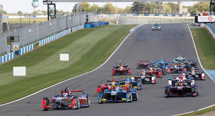 FIA Formula E - Donington Park - Simulation