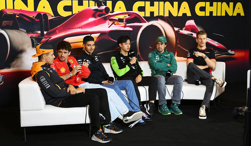 FIA-Pressekonferenz - Formel 1 - GP China - Shanghai - 18. April 2024