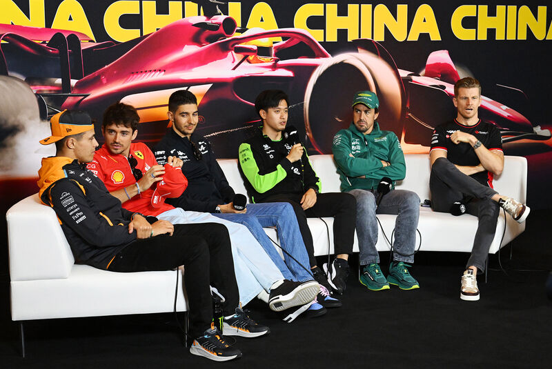FIA-Pressekonferenz - Formel 1 - GP China - Shanghai - 18. April 2024