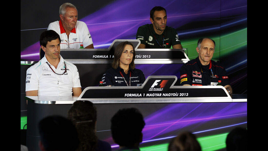 FIA Pressekonferenz - Formel 1 - GP Ungarn - 26. Juli 2013