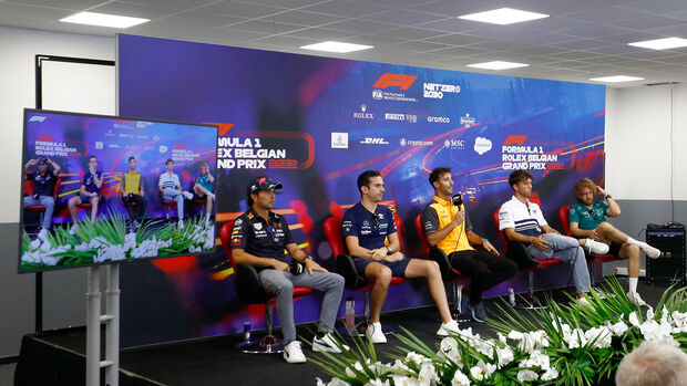 FIA Pressekonferenz - GP Belgien 2022