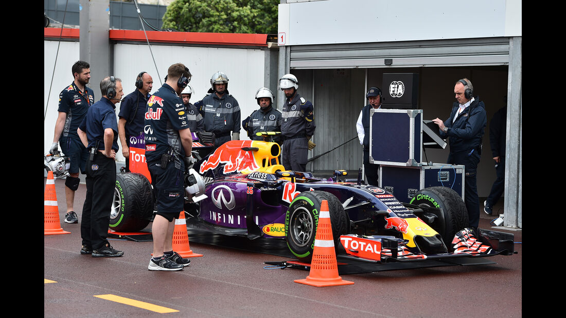 FIA Waage - Red Bull - GP Monaco 2015