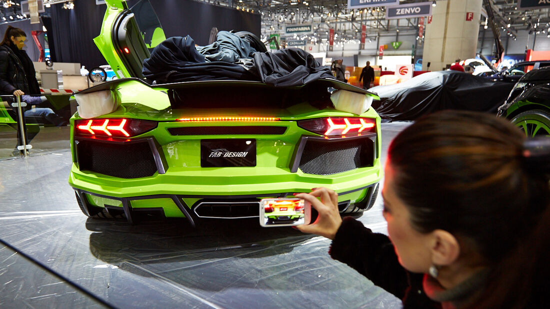 Fab Design Lamborghini Avantador, Tuner, Genfer Autosalon, Messe 2014