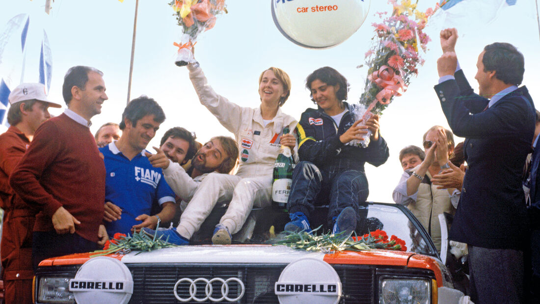 Fabrizia Pons, Michèle Mouton, Rallye San Remo 1981