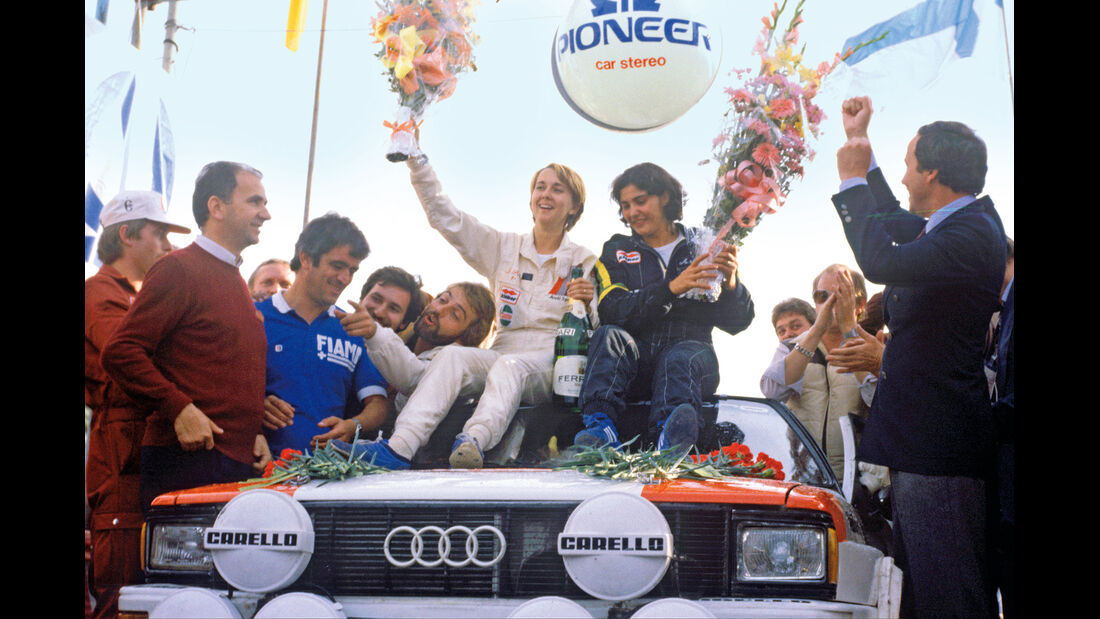 Fabrizia Pons, Michèle Mouton, Rallye San Remo 1981