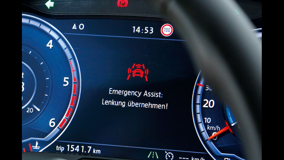 Fahrassistenzsysteme, VW Passat 2.0 TDI 4Motion