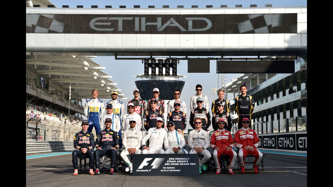 Fahrerfoto - GP Abu Dhabi 2016 - Formel 1