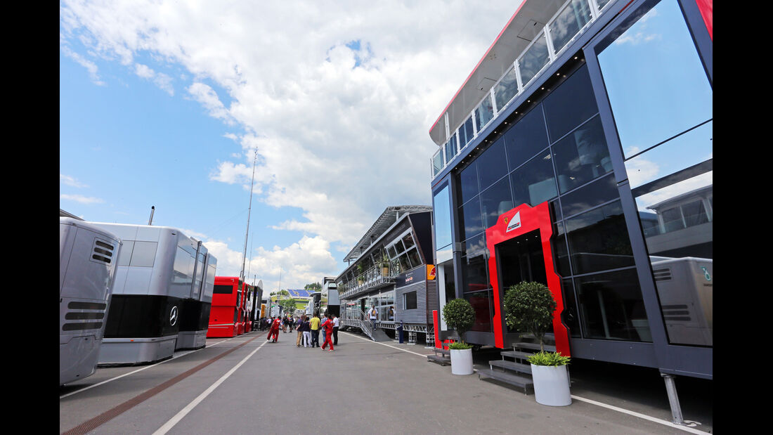 Fahrerlager - Formel 1 - GP Österreich - Spielberg - 19. Juni 2014