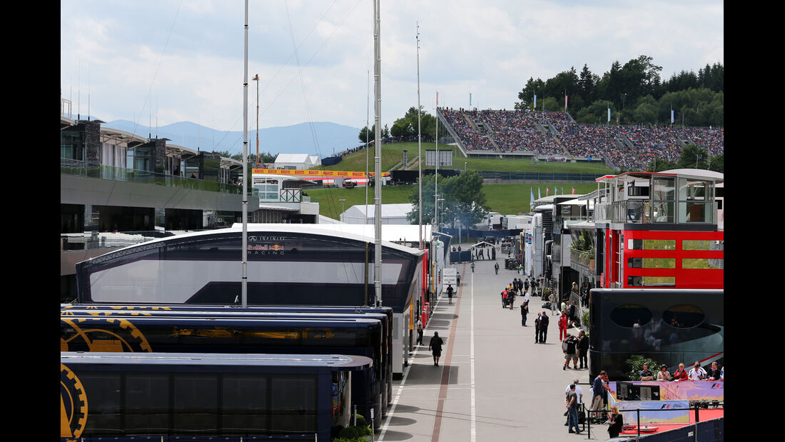 Fahrerlager - Formel 1 - GP Österreich - Spielberg - 21. Juni 2014