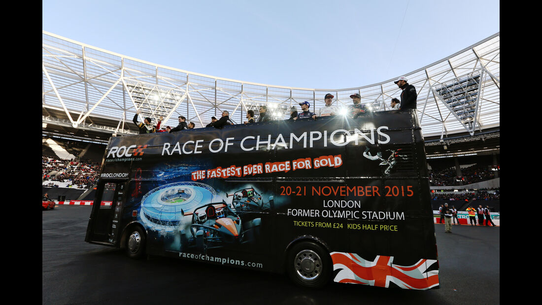 Fahrerparade - Race of Champions - London - 2015