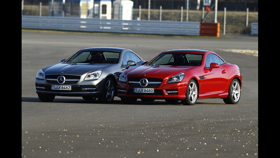 Fahrwerke im Vergleich, Mercedes SLK