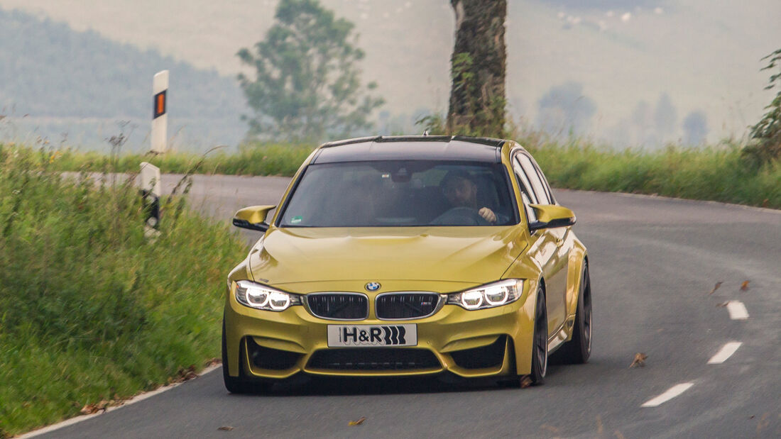 Fahrwerksentwicklung, BMW M3, Sportfahrwerk