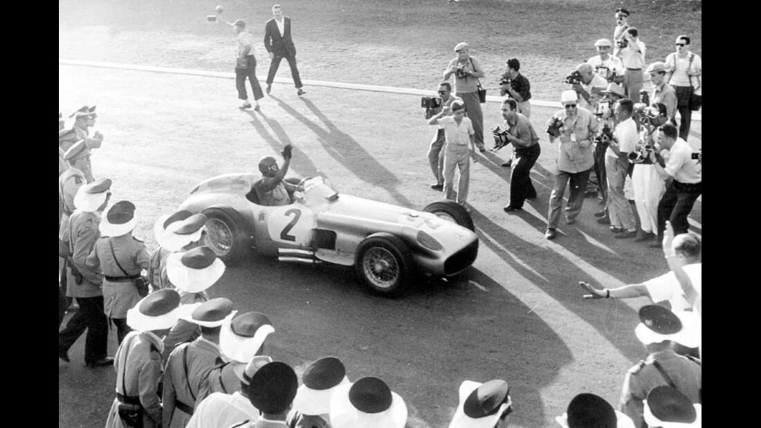 Fangio Le Mans Mercedes W196