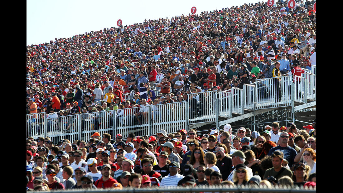 Fans Formel 1 Austin GP USA 2012