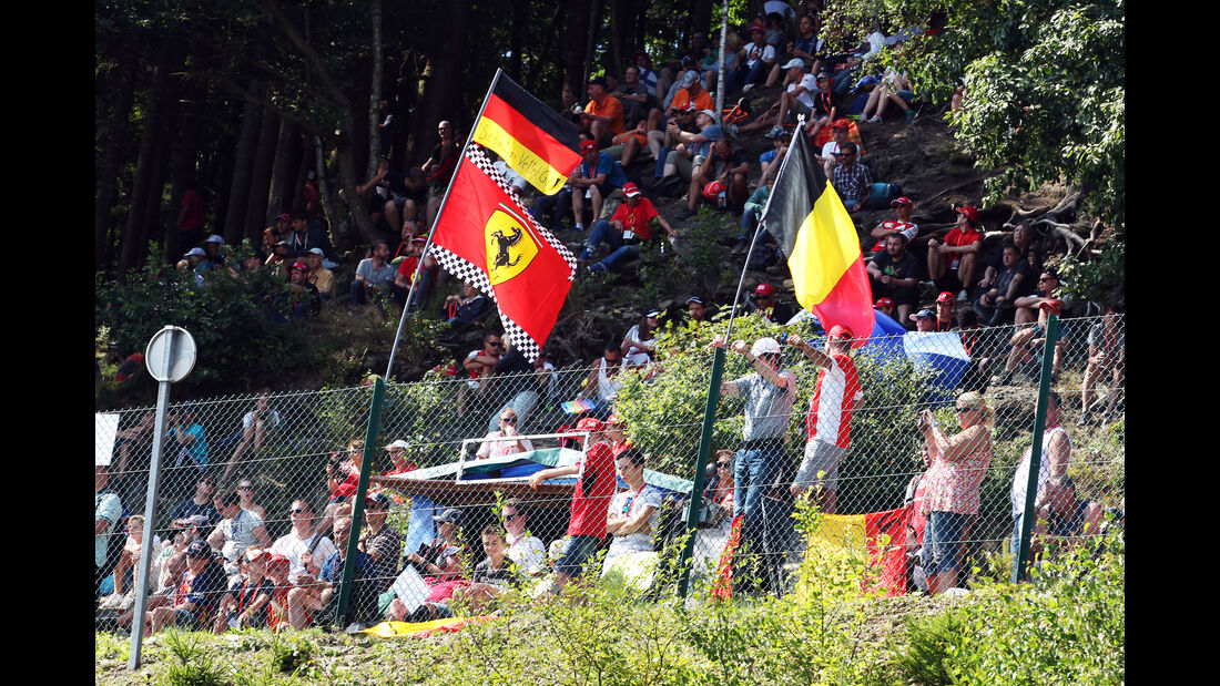 Fans - Formel 1 - GP Belgien - Spa-Francorchamps - 22. August 2015