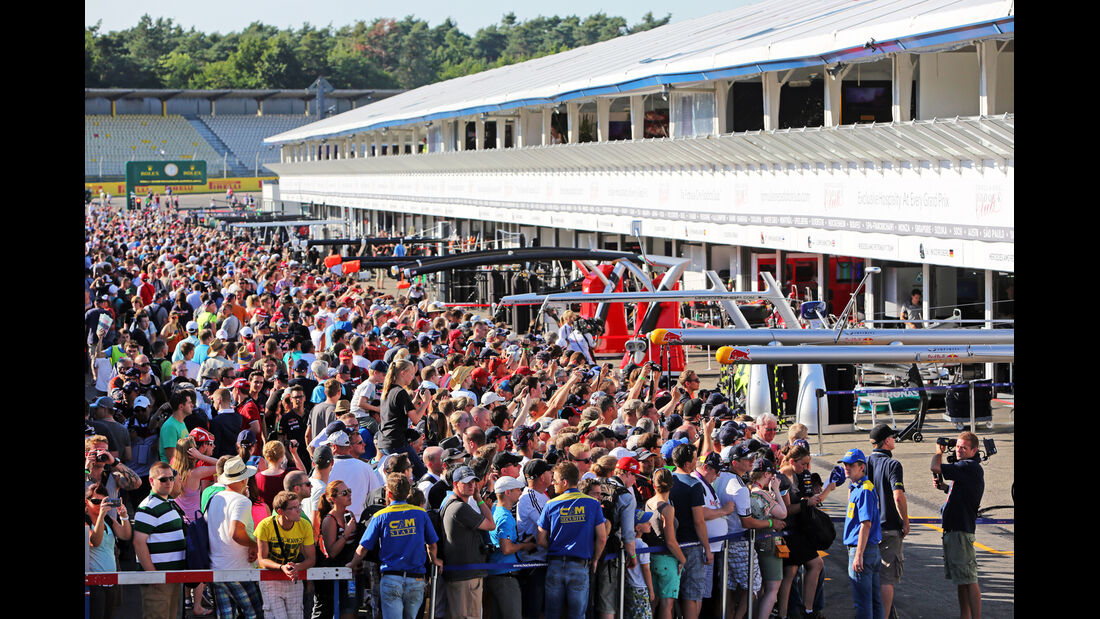 Fans - Formel 1 - GP Deutschland - Hockenheim - 17. Juli 2014
