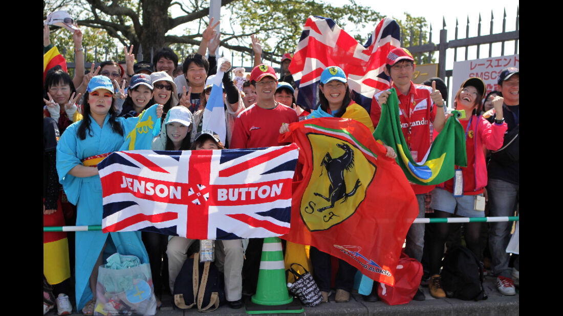 Fans  - Formel 1 - GP Japan - 9. Oktober 2011
