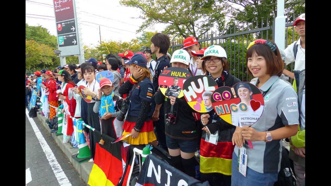 Fans - Formel 1 - GP Japan - Suzuka - 4. Oktober 2014