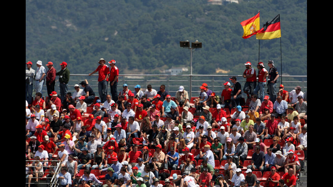 Fans GP Spanien 2011 Rennen