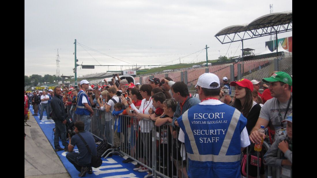 Fans - GP Ungarn - Formel 1 - 28.7.2011