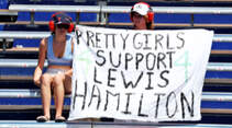 Fans von Lewis Hamilton - Mercedes - Formel 1 - GP Monaco - 26. Mai 2023