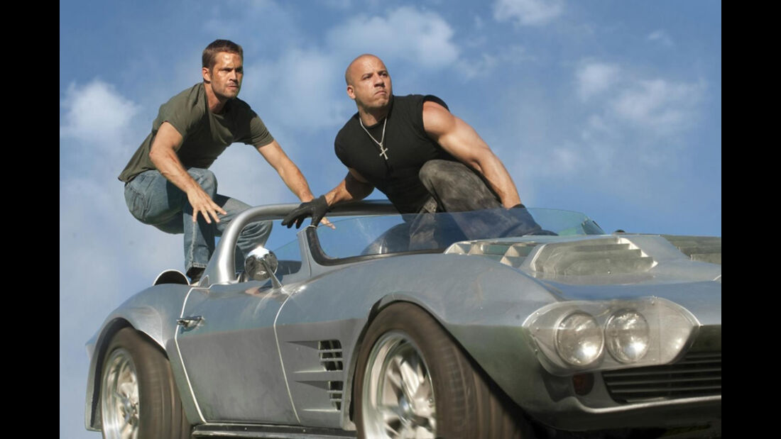 Fast & Furious Five, Paul Walker (links) und Vin Diesel