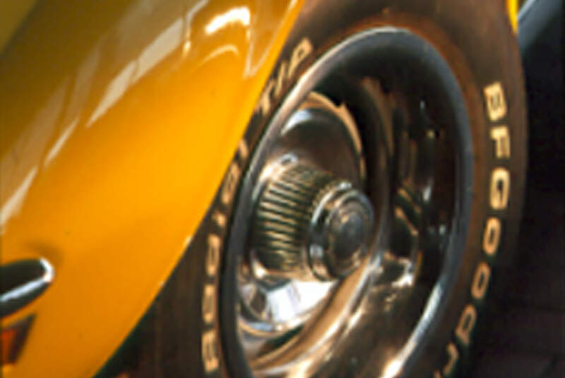 Felge der Chevrolet Corvette Stingray 454