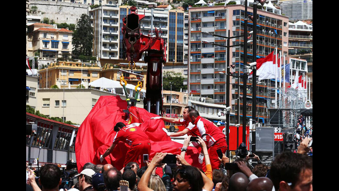 Felipe Massa - Crash - Formel 1 - GP Monaco - 25. Mai 2013