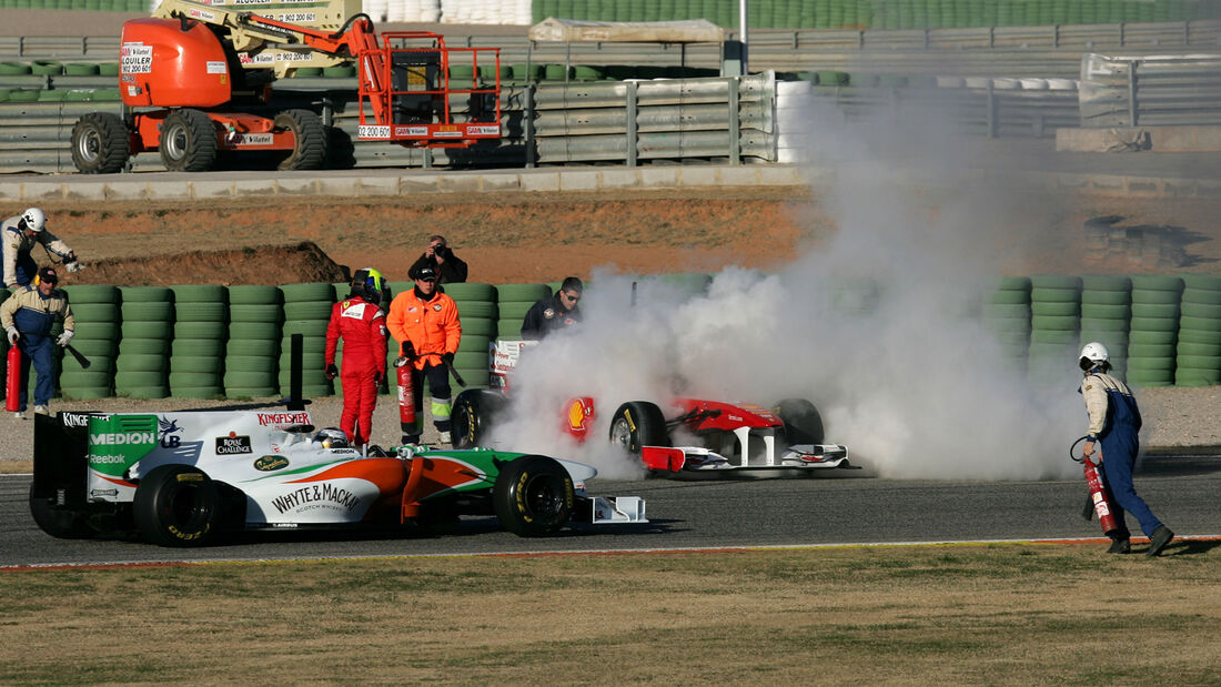 Felipe Massa - F1-Test Valencia 2011