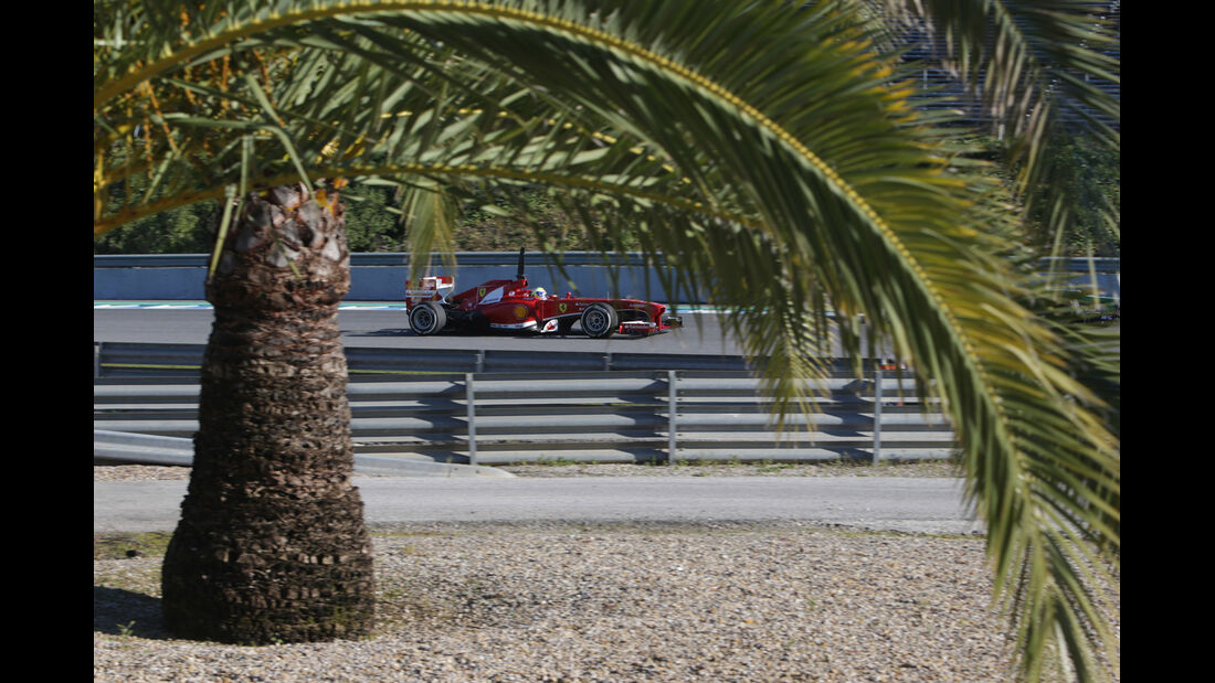 Felipe Massa Ferrari F1 Test Jerez 2013 Highlights