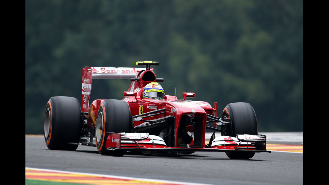 Felipe Massa - Ferrari - Formel 1 - GP Belgien - Spa Francorchamps - 23. August 2013