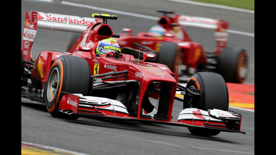 Felipe Massa - Ferrari - Formel 1 - GP Belgien - Spa-Francorchamps - 24. August 