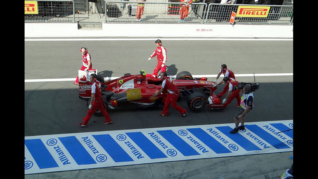 Felipe Massa - Ferrari - Formel 1 - GP Italien - Monza - 6. September 2013