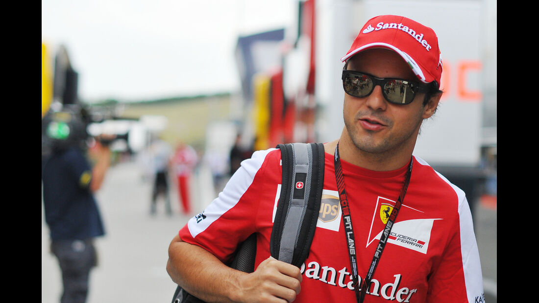 Felipe Massa - Ferrari - Formel 1 - GP Ungarn - 25. Juli 2012