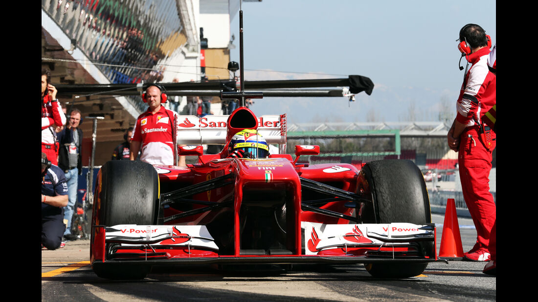 Felipe Massa - Ferrari - Formel 1 - Test - Barcelona - 2. März 2013