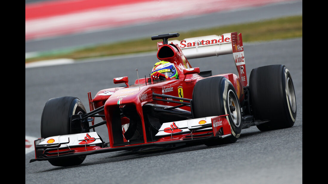 Felipe Massa - Ferrari - Formel 1 - Test - Barcelona - 28. Februar 2013
