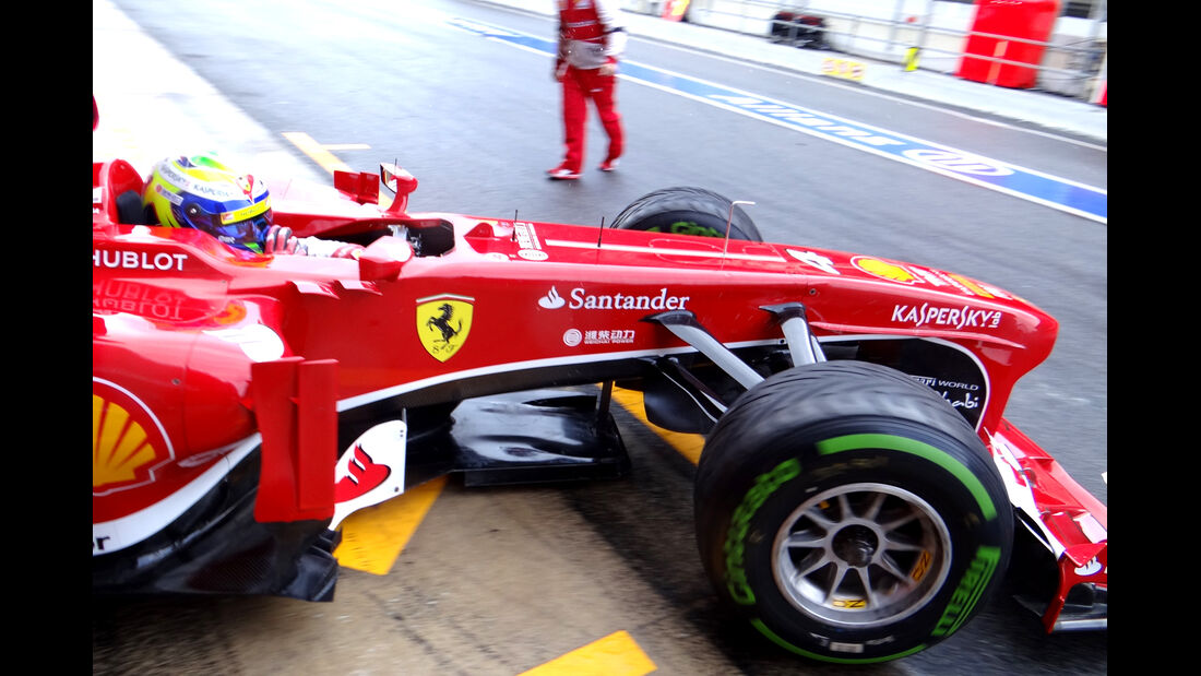 Felipe Massa - Ferrari - Formel 1 - Test - Barcelona - 28. Februar 2013