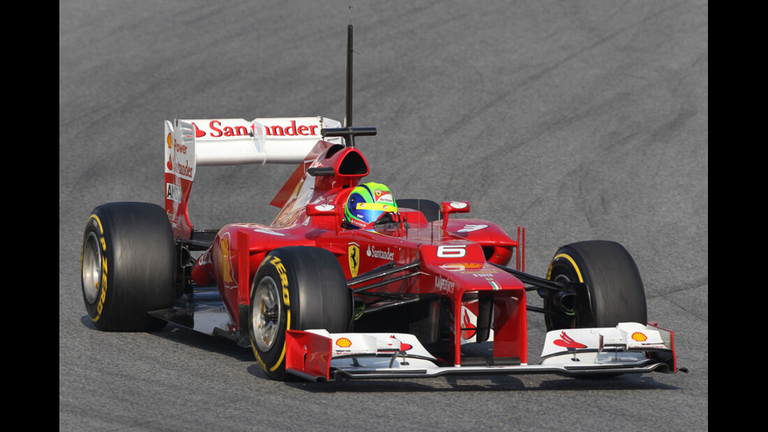 Felipe Massa - Ferrari - Formel 1-Test Barcelona - 3. März 2012