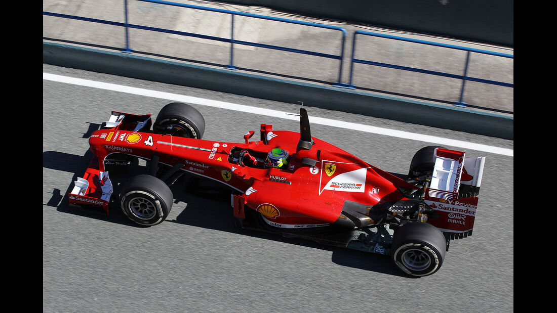 Felipe Massa, Ferrari, Formel 1-Test, Jerez, 6.2.2013
