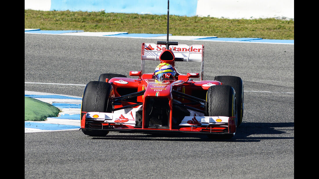 Felipe Massa, Ferrari, Formel 1-Test, Jerez, 7.2.2013