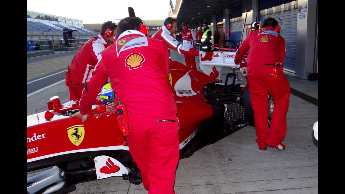 Felipe Massa - Ferrari - Formel 1 - Test - Jerez - 7. Februar 2013