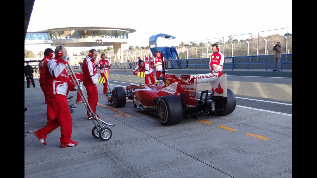 Felipe Massa - Ferrari - Formel 1 - Test - Jerez - 7. Februar 2013